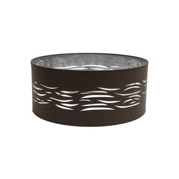 Abrila Niebla Marrón/plata - Pantalla 50 Cm