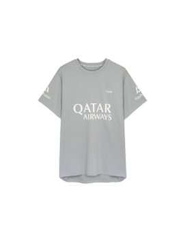 Camiseta de pádel Nox Sponsorts AT10 Gris