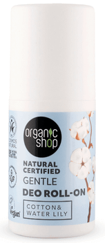Organic Shop Desodorante Roll-On Algodón y Nenúfar 50 ml