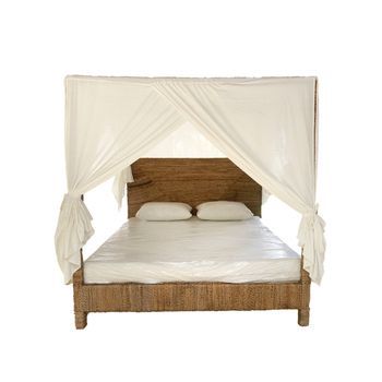 Cama Fibra De Banana Teca 209x188x198
