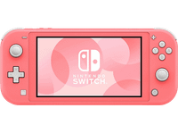 consola - nintendo switch lite portatil controles integrados coral