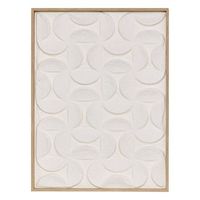 lienzo 3d kailani blanco 60x80cm
