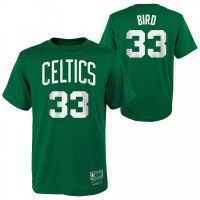 camiseta larry bird nn boston celtics junior de mitchell and ness