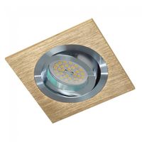 empotrable de techo led classic cuadrado cobre 8w