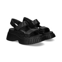 camper sandalias con plataforma mujer - negro talla 39
