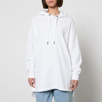 Marant Etoile Shanon Logo-Flocked Cotton-Jersey Hoodie - FR 36/UK 8