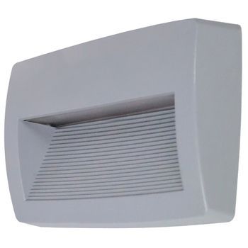 Dopo Lighting - Aplique De Pared Storm Ip55 R7s Led Bulb 11w 1200lm 3000k Gris
