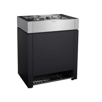 Estufa Sauna Qube Max Uso Público Acero Inoxidable - 12 Kw