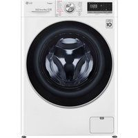 lg ai dd v5 f4v509ws wifi-enabled 9 kg 1400 spin washing machine - white white