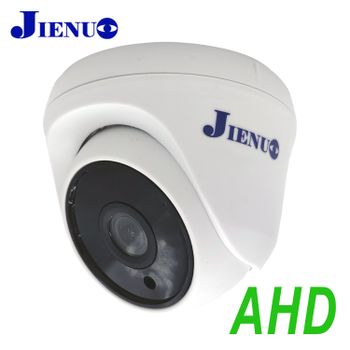 Cámara de Seguridad CCTV Tipo Domo JIENUO AHD, Vigilancia de Alta Definición 1080P 5MP, Visión Nocturna Infrarroja para Interiores, Cámara HD de 2MP, Cámara CCTV con Cable para el Hogar