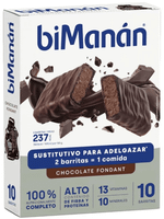 bimanan barritas chocolate fondant 10 uds