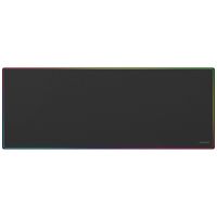 mars gaming mmp224 alfombrilla gaming xxl 88x33cm diseno rainbow caucho natural y nanotextil negro