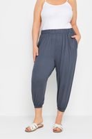 yours pantalon bombacho gris mujer curvy y tallas grandes yours
