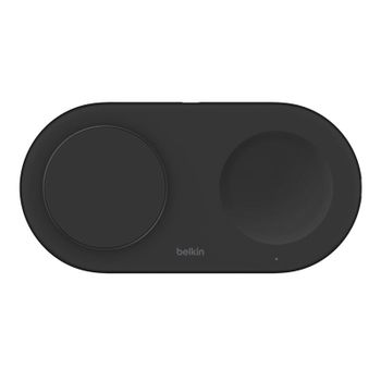 Belkin BoostCharge Pro Estación Magnética de Carga Inalámbrica 2 en 1 con Tecnología Qi2 15W Negra