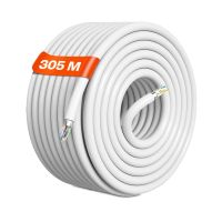 pccom essential bobina cable de red rj45 cat6 utp cca awg23 hasta 1000 mbps 305m