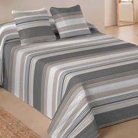 colcha bouti 3 piezas 100 microfibra cama 135 cm naturals william