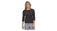 maillot de ciclismo patagonia merino negro mujer