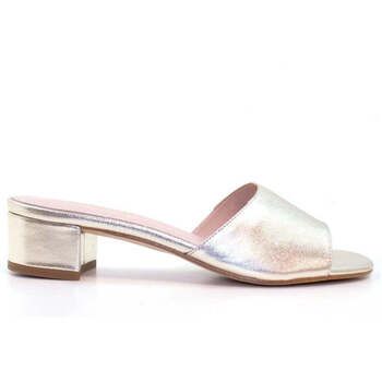 Narf Sandalias rita metalizado platino para mujer