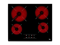 placa vitroceramica - teka tz 6415 4 zonas zona grande 21 cm touch control 60 negro