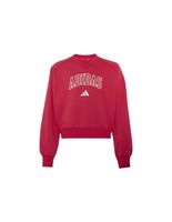 sudadera adidas jg clgt v-neck rojo