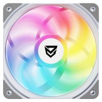 ventilador suplementario nfortec koit 120mm pwm argb blanco 4-pin 3-pin vida util prolongada