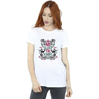 Disney Camiseta The Nightmare Before Christmas No Sleep Til Xmas para mujer