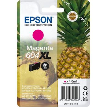 Cartucho de Tinta Original Epson 604XL Magenta