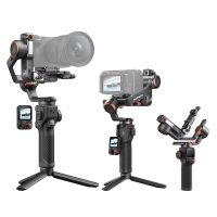 estabilizador de camara hohem isteady mt3mt3 pro con iacarga util de 25 kgcon luz de relleno cct rgb y pantalla tact