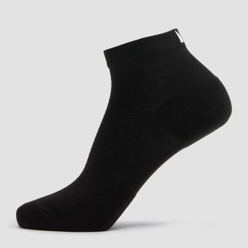 MP Training Cushioned Ankle Socks - Black - UK 6-8