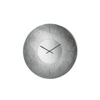 reloj de pared plateado con espejo o 120 cm