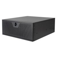 servidor silverstone sst-rm44 rack 4u negro usb-c refrigeracion liquida