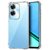 cool funda smartphone antishock transparente para realme note 60