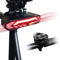 bikight smart freno sensing bike colalluz bateria de 1500 mah parametros ajustables alarma de luz trasera 6 modos de luz