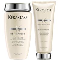 kerastase densifique shampoo and conditioner hair duo routine