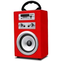 altavoces infiniton portatiles bluetooth 5w con karaoke y control remoto