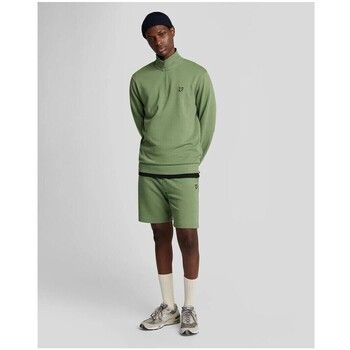 Lyle & Scott Short ML414VOG SWEAT SHORT-X576 SMOKE GREEN para hombre