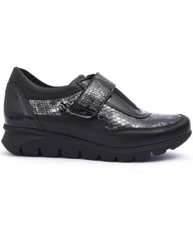 de BAERCHI ZAPATO VELCRO SERPIENTE BORAN 52602 NEGRO