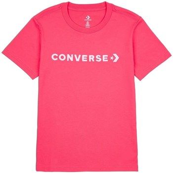 Converse Camiseta Glossy Wordmark para mujer