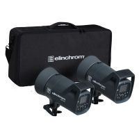 kit elinchrom elc 500 elc 500  2 recipientes de 16 cm  bolsa