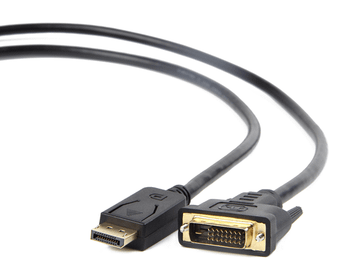 Gembird Adaptador DisplayPort (M) a DVI (M) 1 Mts