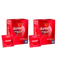 durex preservativos sensitivo suave 2x24 unidades