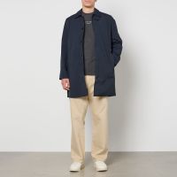 samsoe samsoe sabo x gabardine trench coat - l