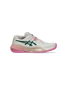 Zapatillas de Pádel Asics Gel-Resolution X Padel Mujer Soft Oat/ Verde