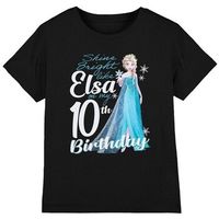 disney tops y camisetas bright like elsa para nina