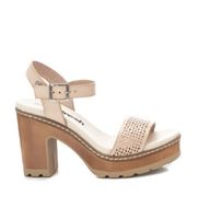refresh para mujer 17077703-hielo sandalias 170777 beige 41 8 a 10cm hebilla casual