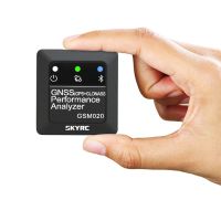 analizador de rendimiento gnss skyrc gsm020 con bluetooth app medidor de velocidad gps para automovil rc helicoptero