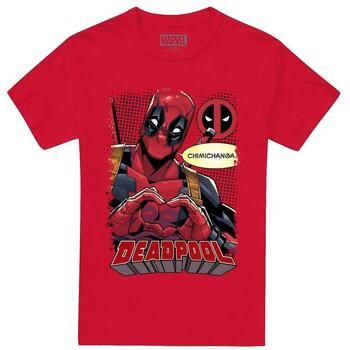 Deadpool Camiseta manga larga Chimichanga para hombre
