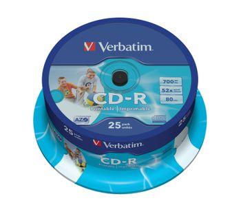TAMBOR 25 CD-R 700 VERBATIM 48X IMP.
