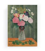 lienzo 60x40 impresion flores rousseau