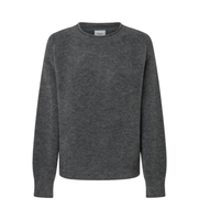 pepe jeans para mujer pl702192 jersey irma crew gris s casual acrilico